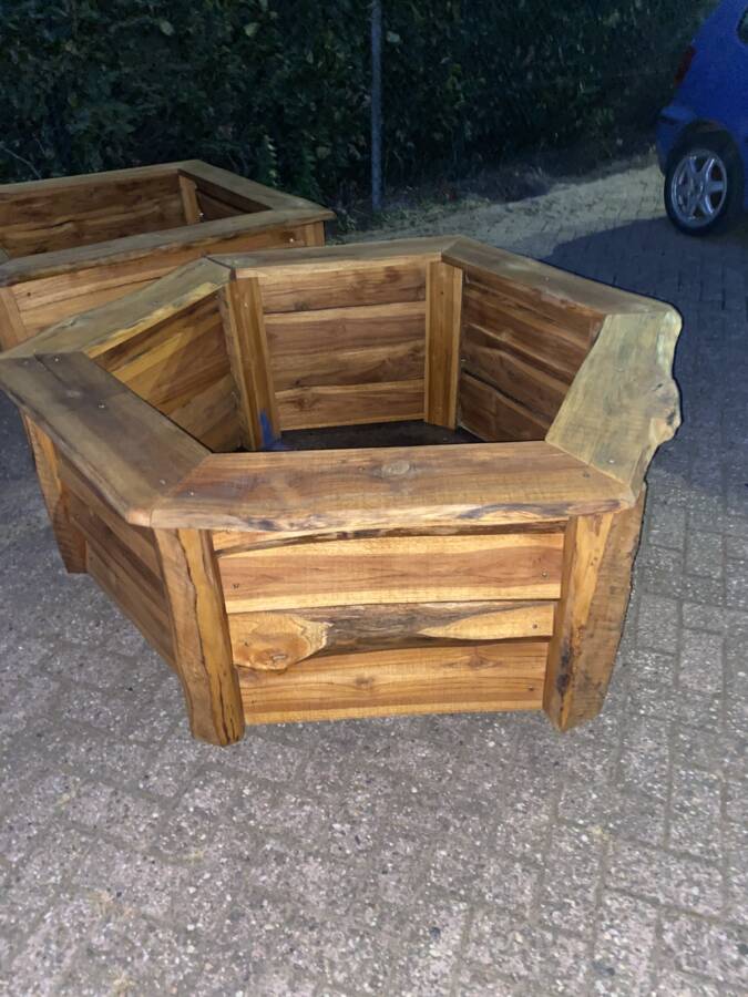 Houten plantenbakken DELCAMPOIMPEX